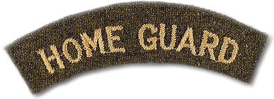 home guard shoulder badge