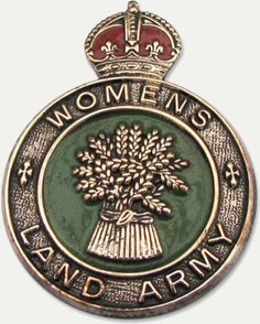 Image: Womens' Land Army Badge
