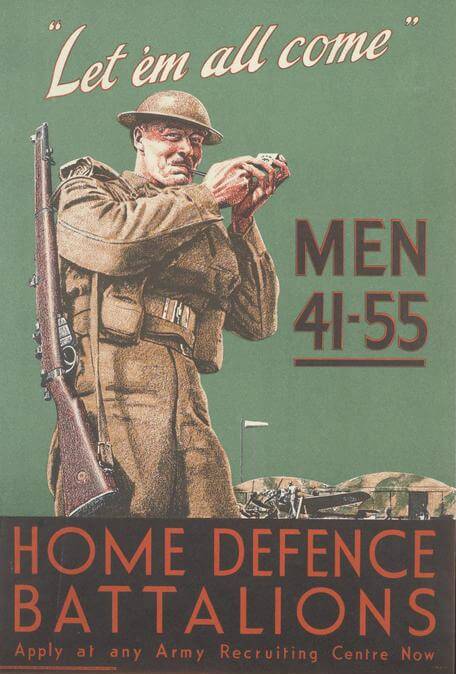 'let_'em_All_Come'_-_Home_Defence_Battalions_Art.IWMPST6229
